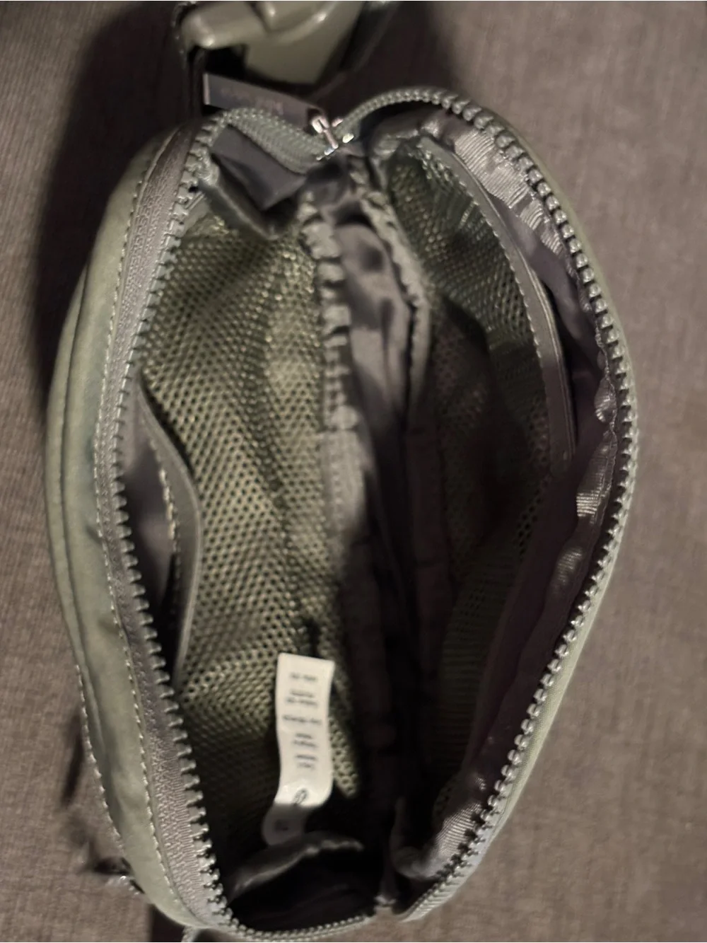 Lululemon Olive Green Crossbody Sling Bag